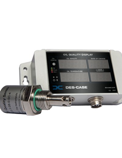 Des-Case Condition Monitoring Oil Quality Display and Sensor 3.2