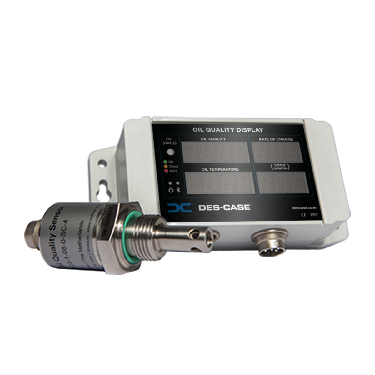 Des-Case Condition Monitoring Oil Quality Display and Sensor 3.2